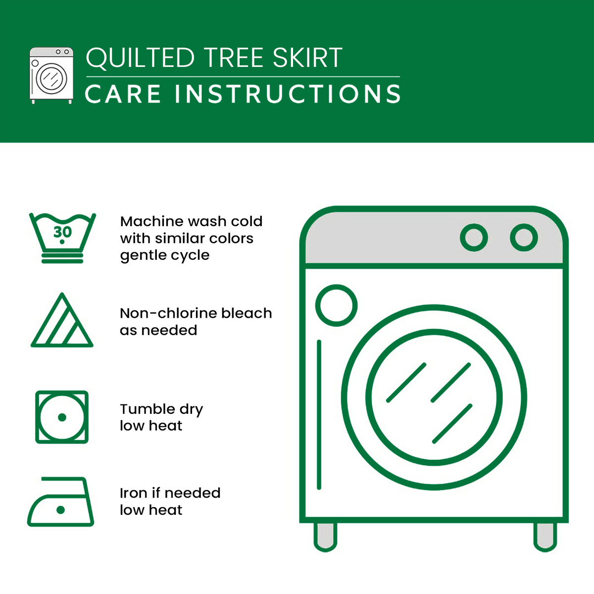 Santa Letter Christmas Quilted Tree Skirt VTQ-Myprintsy