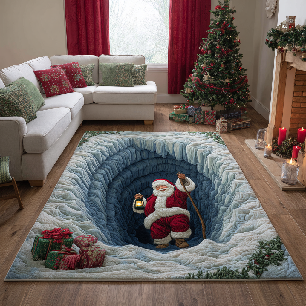 Santa Magic Area Rug VTQ-Myprintsy