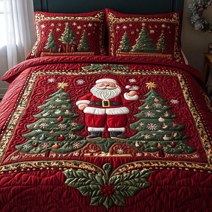 Santa Magic -Piece Quilted Bedding Set VTQ-Myprintsy
