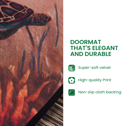 Santa Night Doormat VTQ-Myprintsy