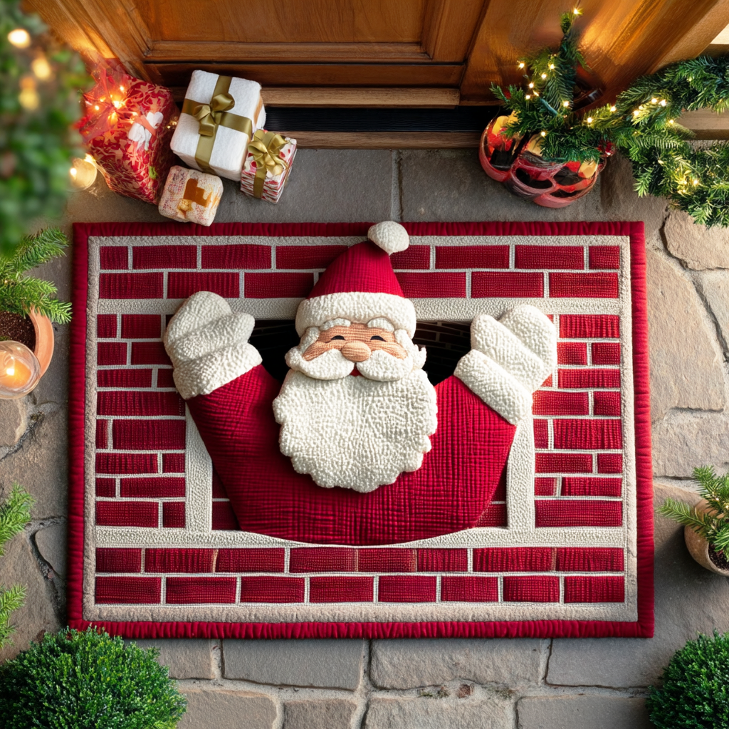 Santa Night Doormat VTQ-Myprintsy