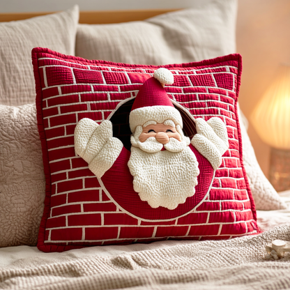 Santa Night Quilted Pillow Case VTQ-Myprintsy
