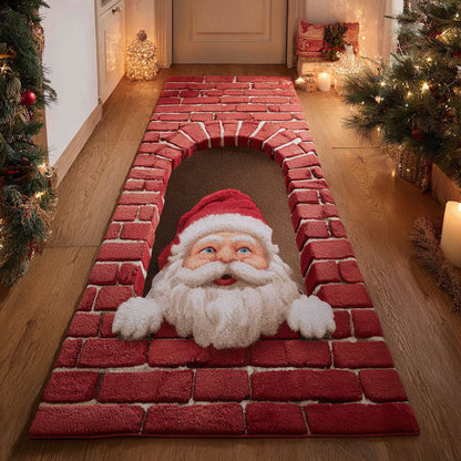 Santa Peek Runner Carpet VTQ-Myprintsy