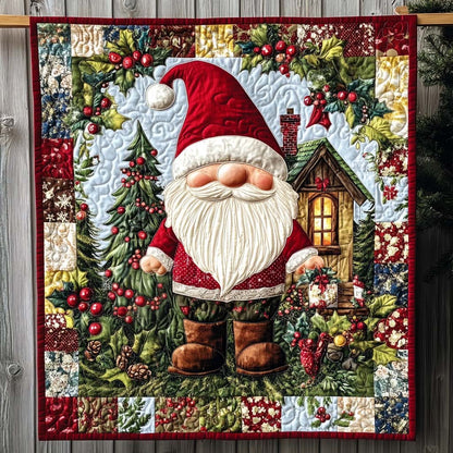 Santa Warmth Quilted Blanket VTQ-Myprintsy