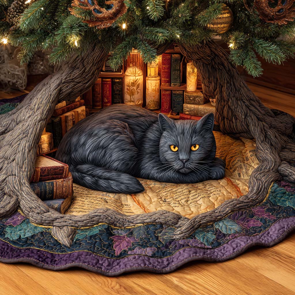 Scholar Watch Quilted Tree Skirt-Myprintsy