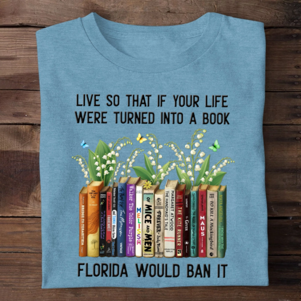 Live So That If Your Life Were Turned Into A Book - Personalized Shirt