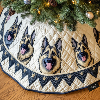 Shepherd Winter Wonder Quilted Christmas Tree Skirt-Myprintsy