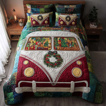 Silent Camp Night -Piece Quilted Bedding Set VTQ-Myprintsy