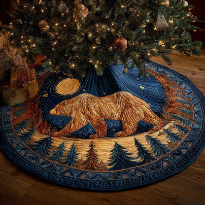 Silent Forest Eve Quilted Tree Skirt-Myprintsy