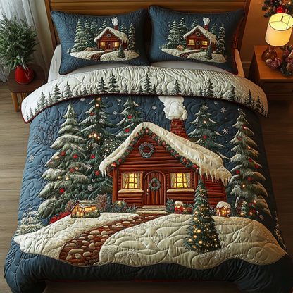 Silent Night -Piece Quilted Bedding Set VTQ-Myprintsy