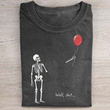 Skeleton Lost Balloon - Personalized Shirt-Myprintsy