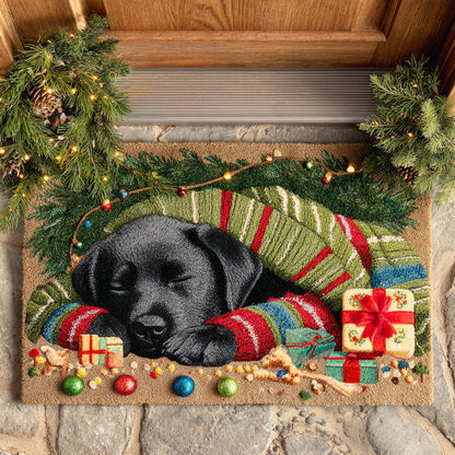 Sleeping Labrador Joy Doormat VTQ-Myprintsy