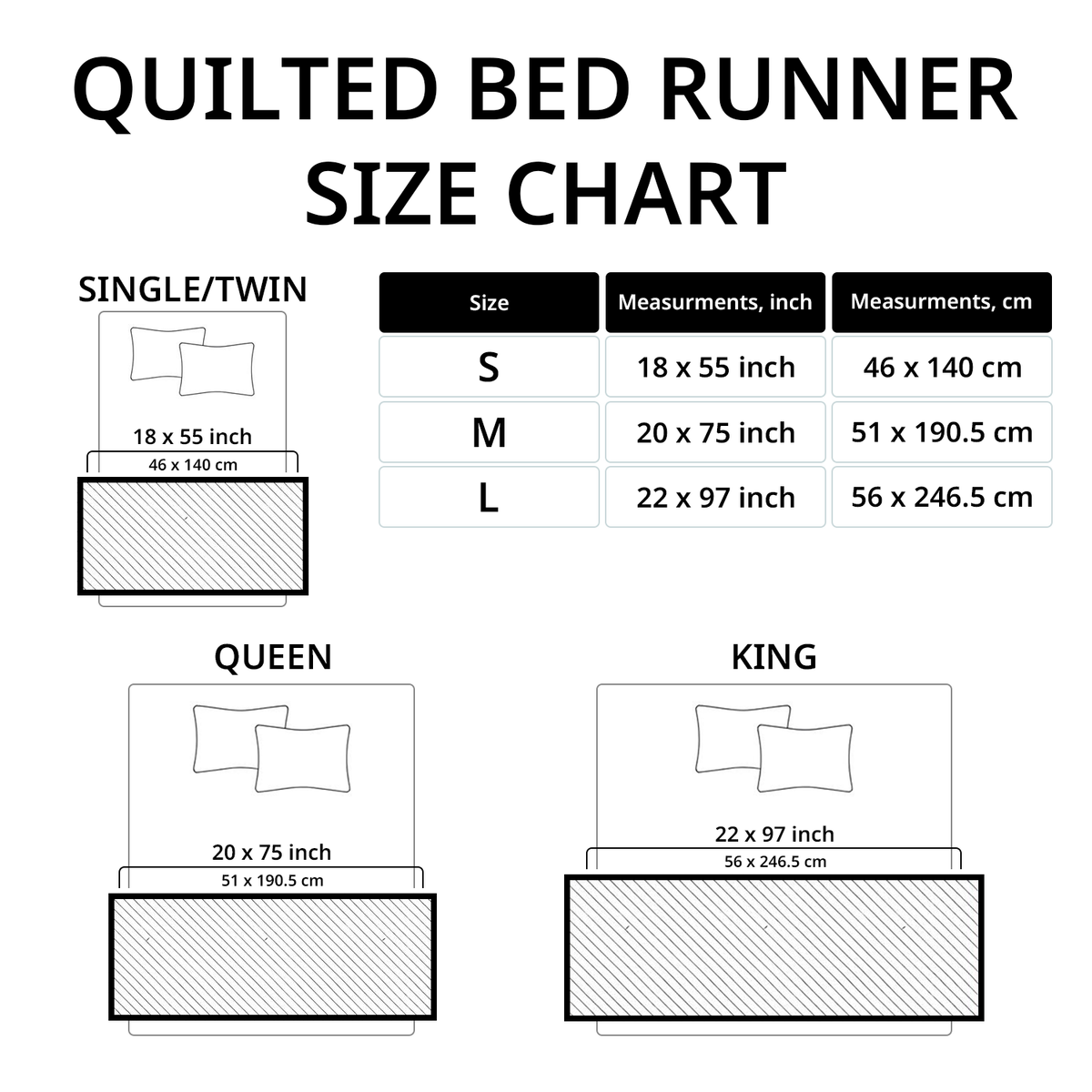 Smiling Snowman Quilted Bed Runner VTQ-Myprintsy