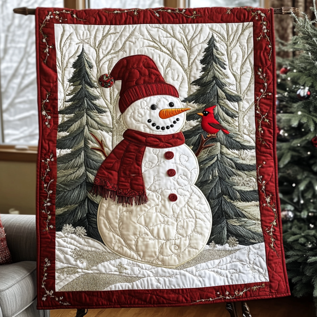 Snowbird Joy Quilted Blanket VH VTQ-Myprintsy