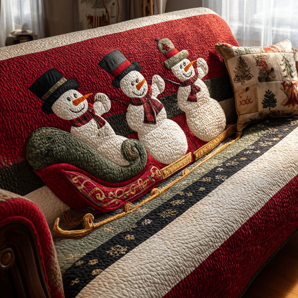 Snowline Magic Quilted Sofa Cover VTQ-Myprintsy