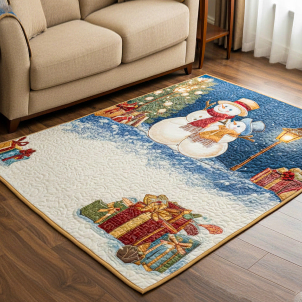 Snowy Charm Area Rug VTQ-Myprintsy
