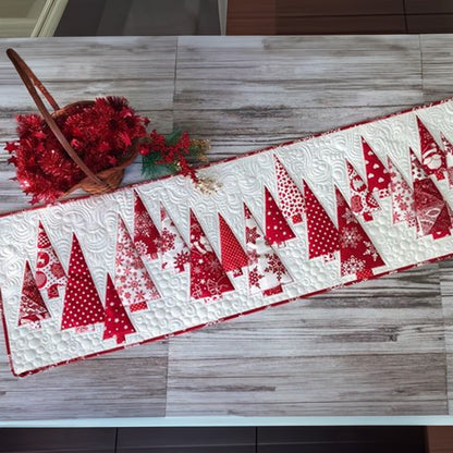 Snowy Eve Quilted Table Runner VTQ-Myprintsy
