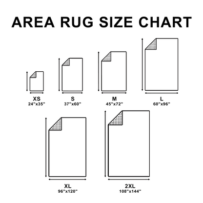 Snowy Village Passage Area Rug VTQ-Myprintsy