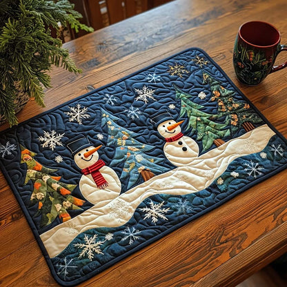 Snowy Wonderland Quilted Placemat VTQ-Myprintsy