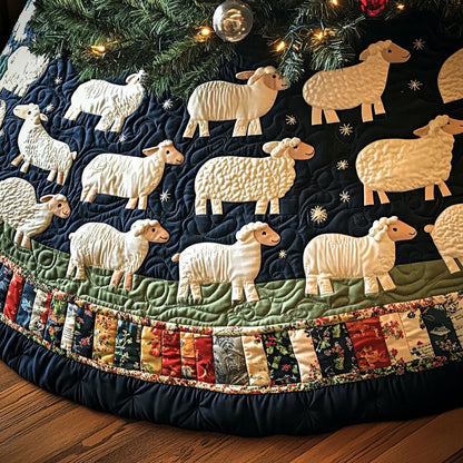 Soft Hooves Quilted Christmas Tree Skirt-Myprintsy