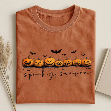 Spooky Season Pumpkins Halloween - Halloween Shirt-Myprintsy