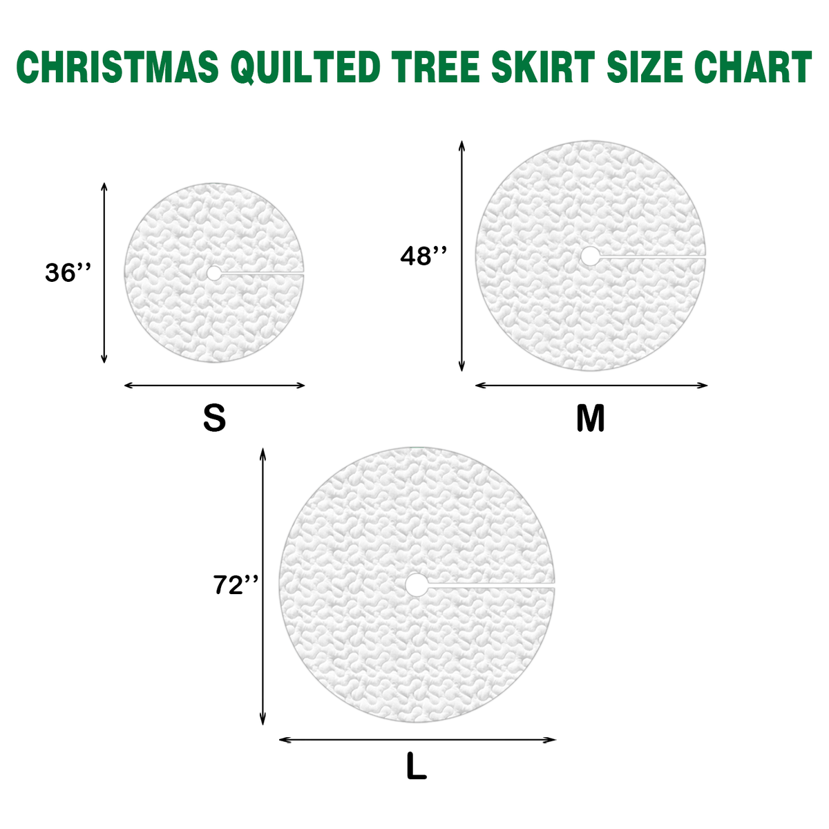 Starlit Serenade Quilted Christmas Tree Skirt-Myprintsy