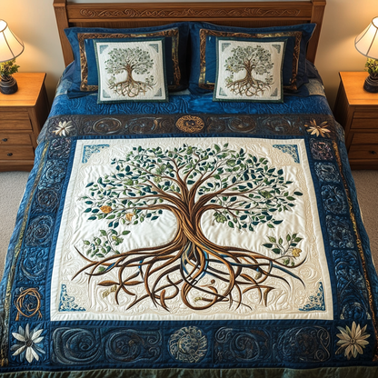 Starry Grove Enchantment -Piece Quilted Bedding Set VTQ-Myprintsy