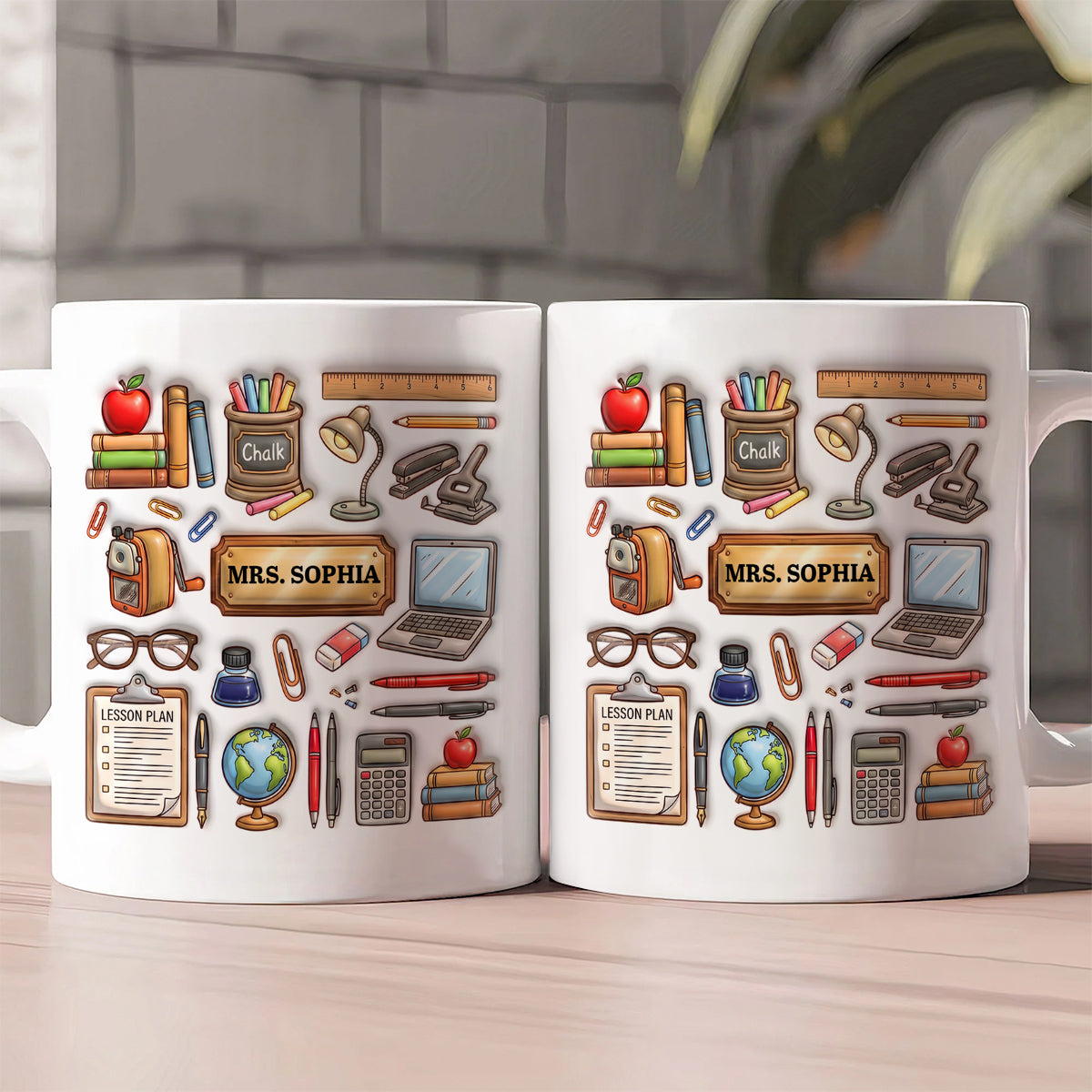 Start Every School Day With Your Own Teacher - Personalized Coffee Mug-Myprintsy