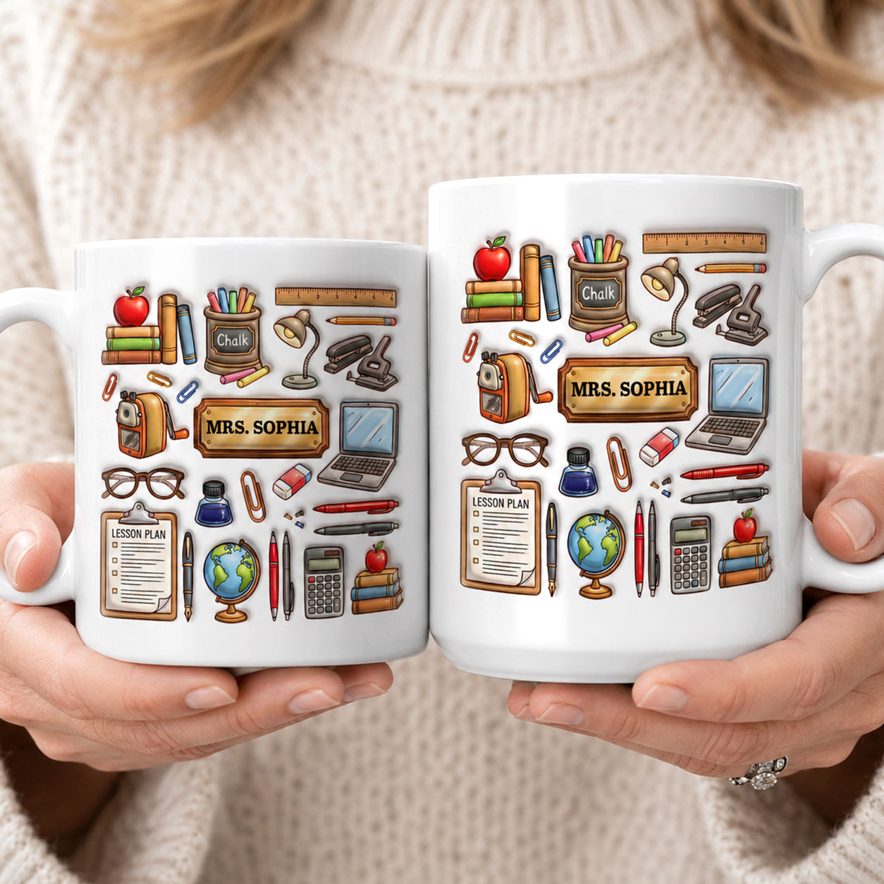 Start Every School Day With Your Own Teacher - Personalized Coffee Mug-Myprintsy