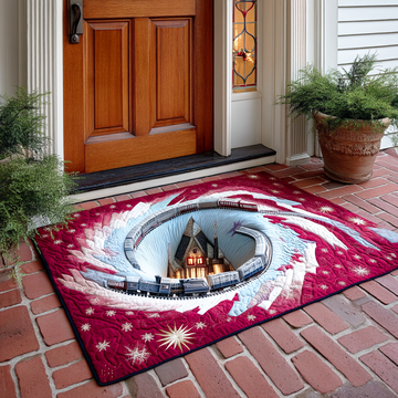 Steam Holiday Ride Doormat VTQ-Myprintsy