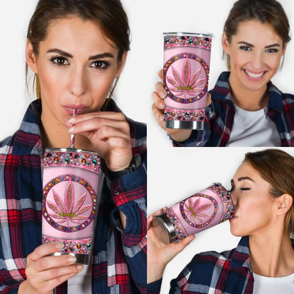 Stoner Chick - Personalized Weed Tumbler-Myprintsy