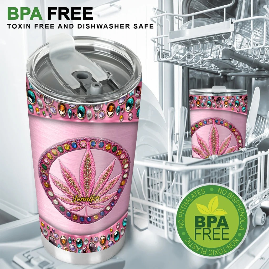 Stoner Chick - Personalized Weed Tumbler-Myprintsy