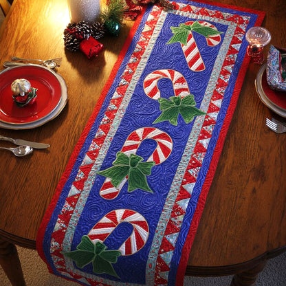 Sugarplum Dreams Quilted Table Runner VTQ-Myprintsy