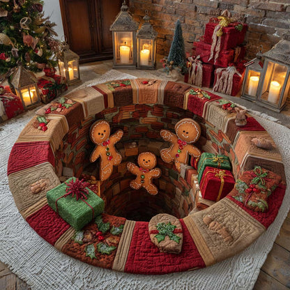 Sweet Treat Spiral Quilted Round Mat VTQ-Myprintsy