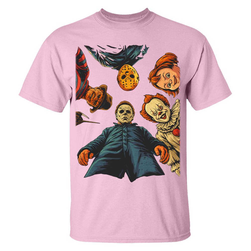 Halloween Characters - Horror Movie Shirt