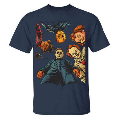 Halloween Characters - Horror Movie Shirt