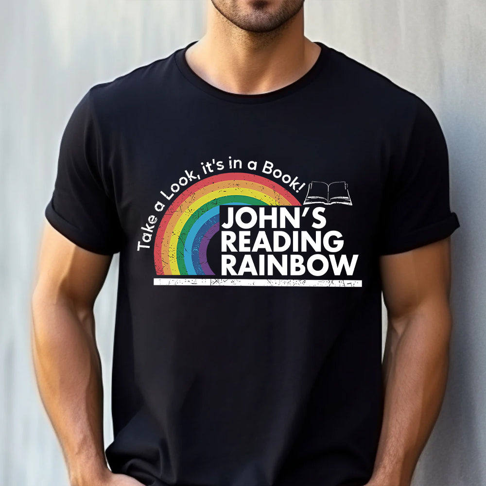 Take A Look, It's In A Book - Personalized Shirt-Myprintsy
