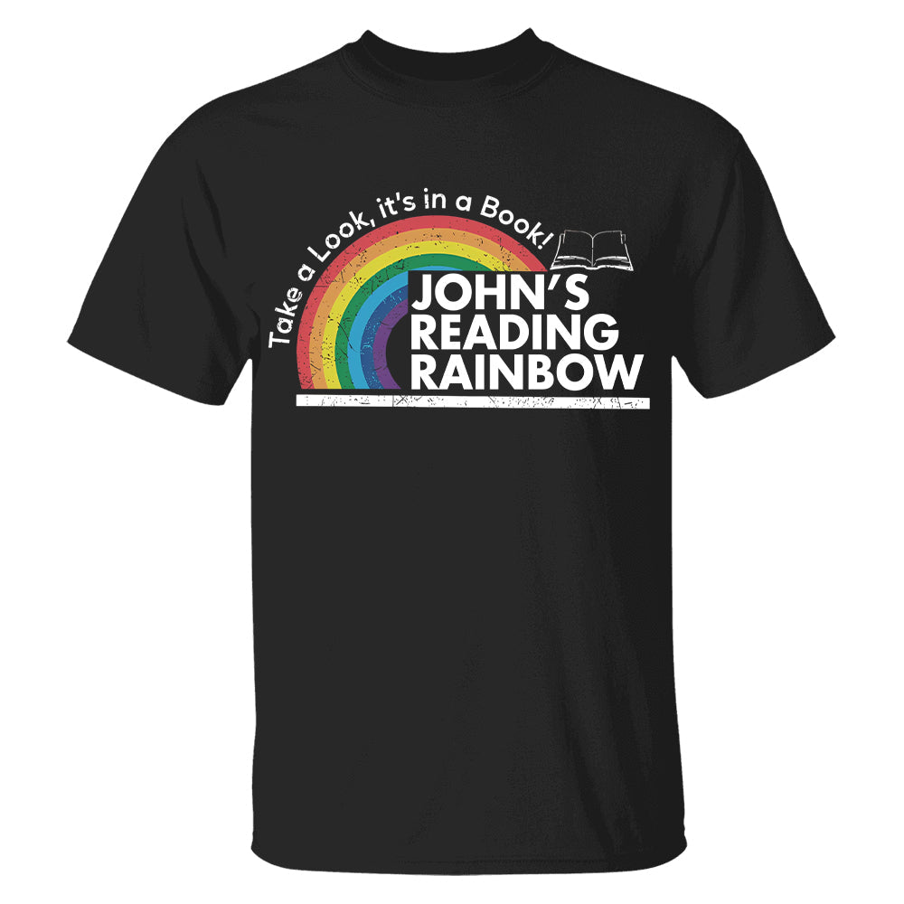 Take A Look, It's In A Book - Personalized Shirt-Myprintsy