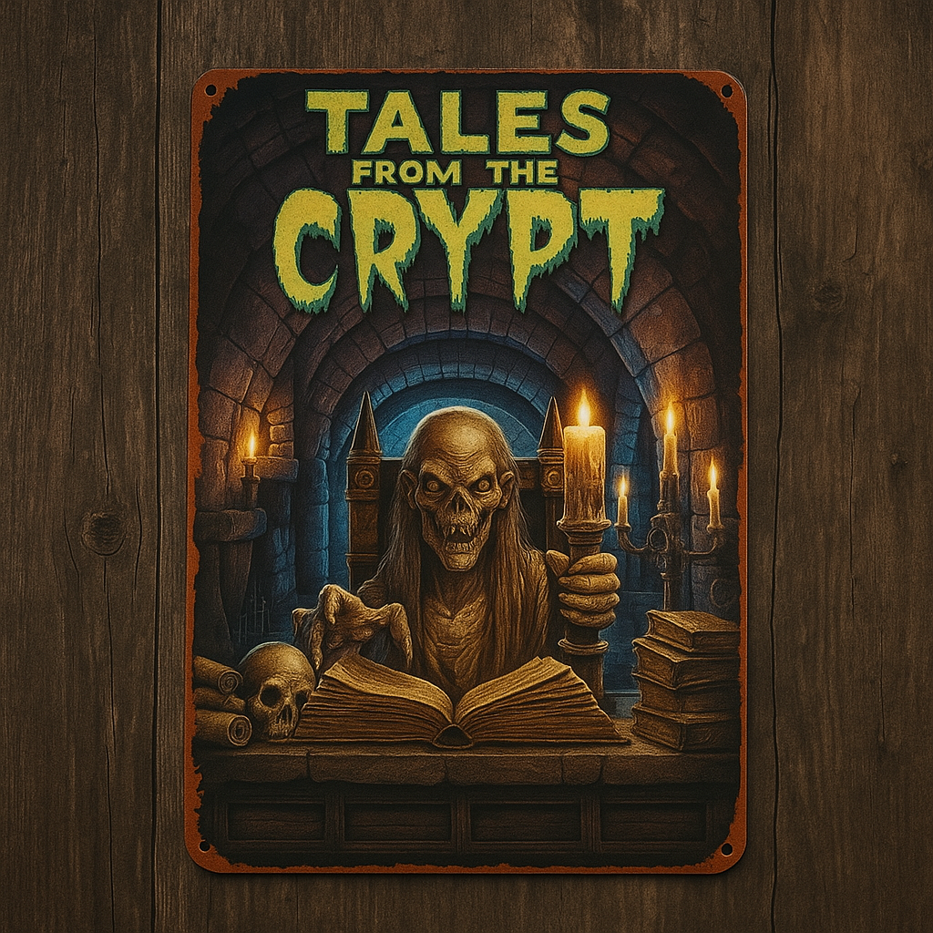 Tales From The Crypt - Metal Sign-Myprintsy
