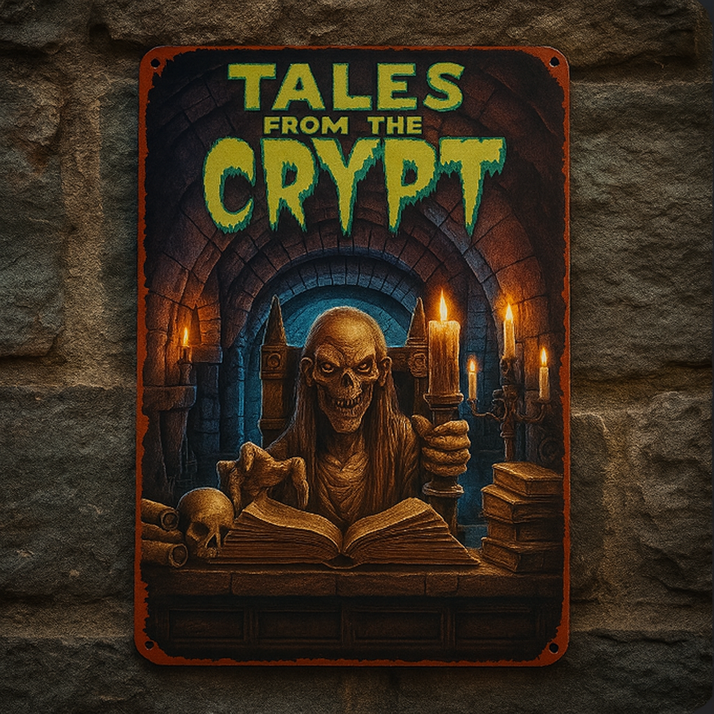 Tales From The Crypt - Metal Sign-Myprintsy