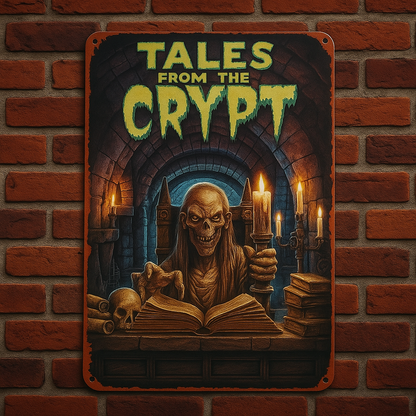 Tales From The Crypt - Metal Sign-Myprintsy