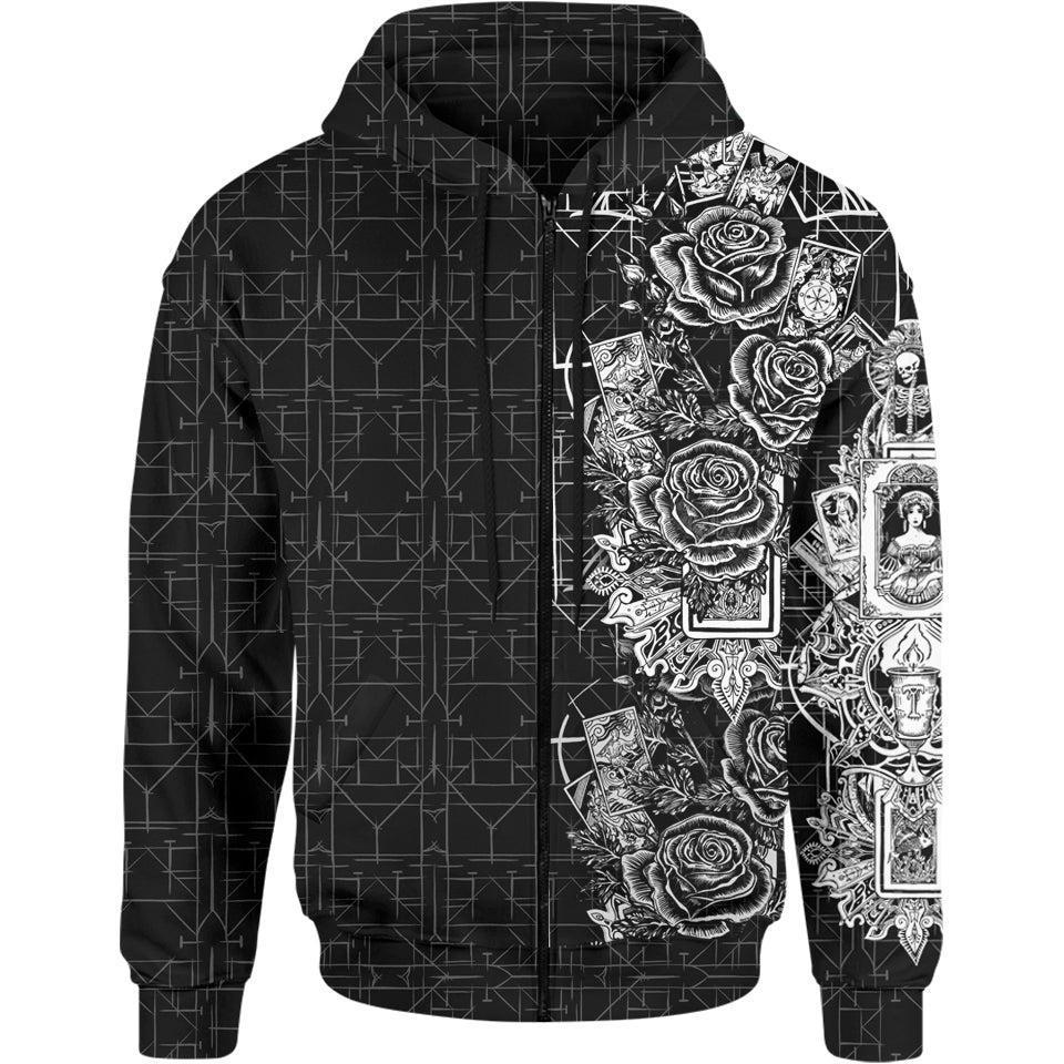 Tarot Zip Hoodie