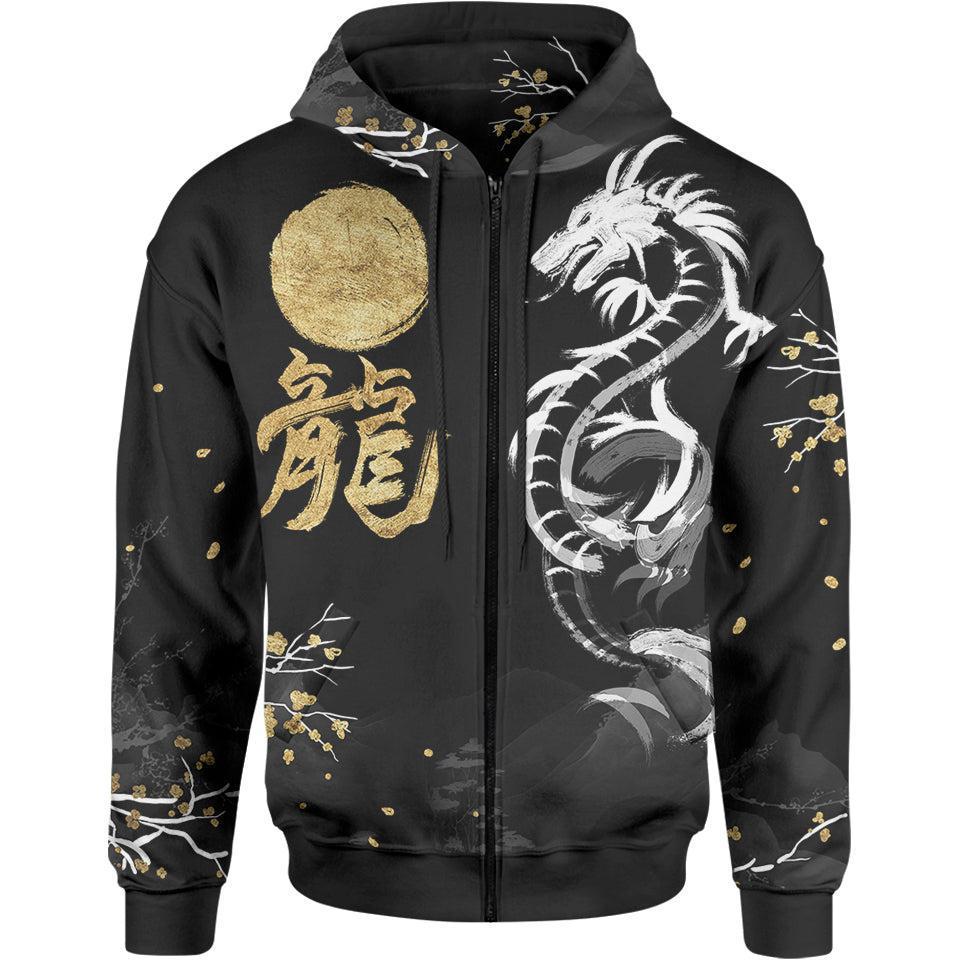 Tatsu Zip Hoodie