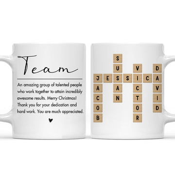Team Definition - Personalized Coffee Mug-Myprintsy