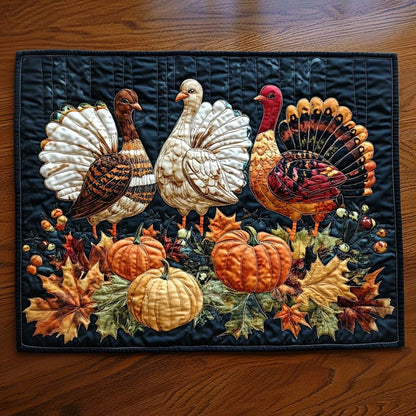Thanksgiving Charm Quilted Placemat VTQ-Myprintsy