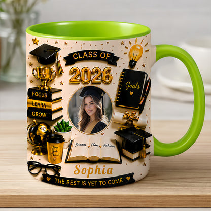 The Best Is Yet To Come - Personalized Graduation Cup-Myprintsy