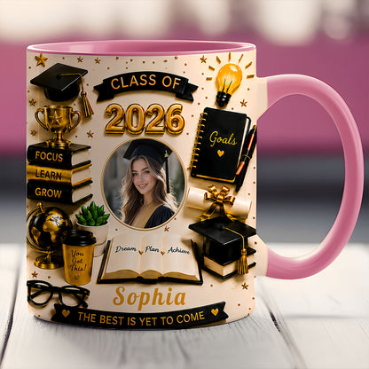 The Best Is Yet To Come - Personalized Graduation Cup-Myprintsy