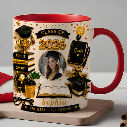The Best Is Yet To Come - Personalized Graduation Cup-Myprintsy