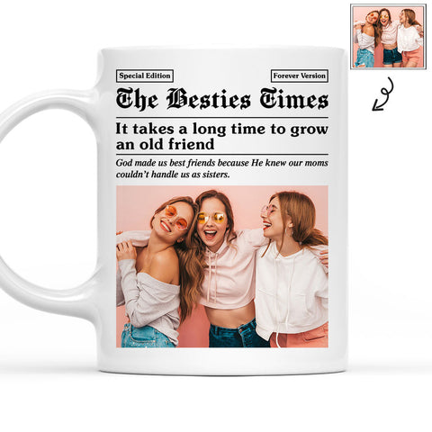 The Besties Time - Personalized Coffee Mug-Myprintsy