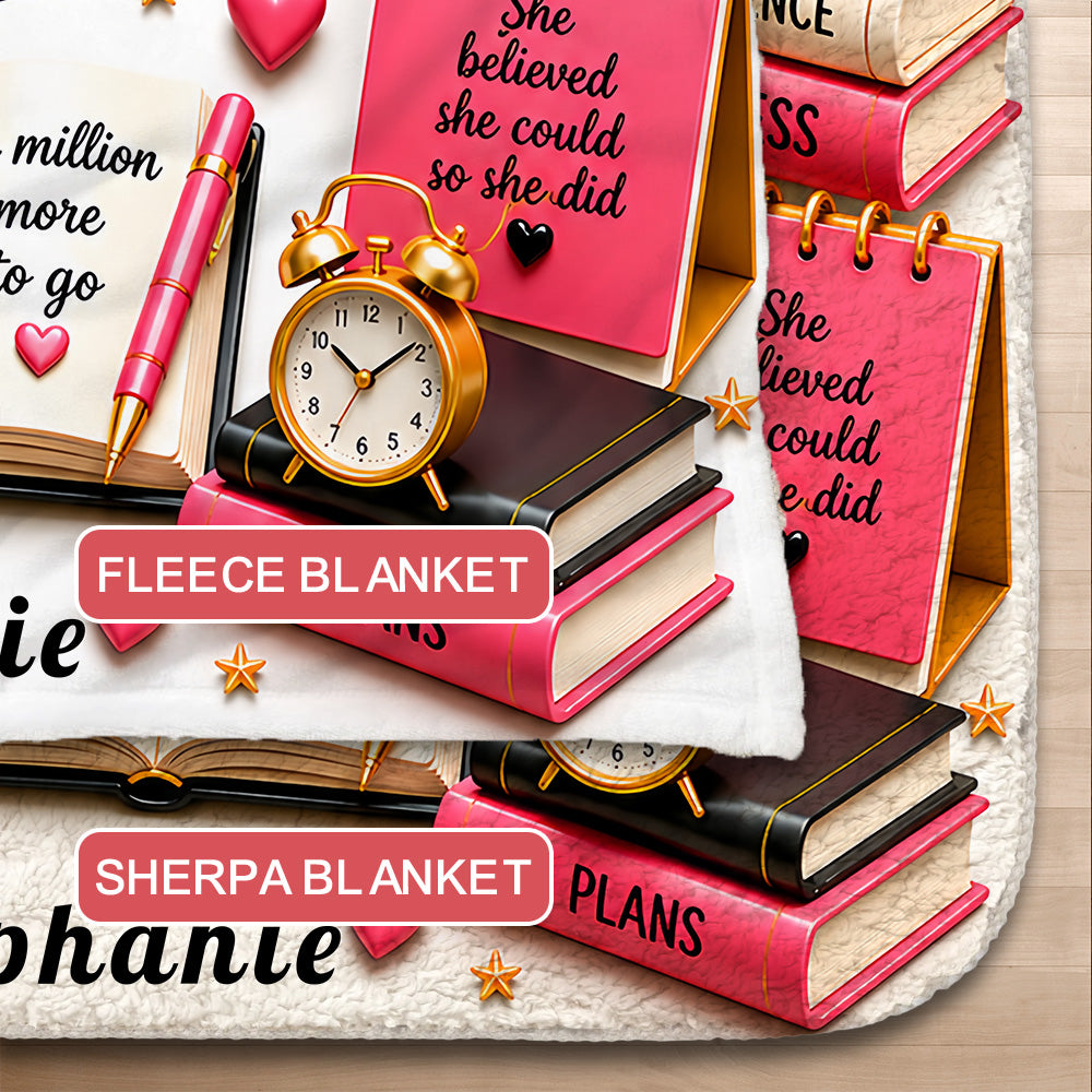 The Future Is Mine - Personalized Graduation Blankets With Photo, Graduation Gifts For Her-Myprintsy